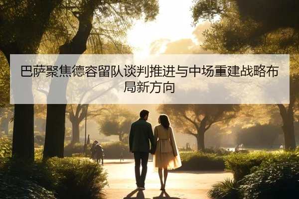 巴萨聚焦德容留队谈判推进与中场重建战略布局新方向（c7c7）